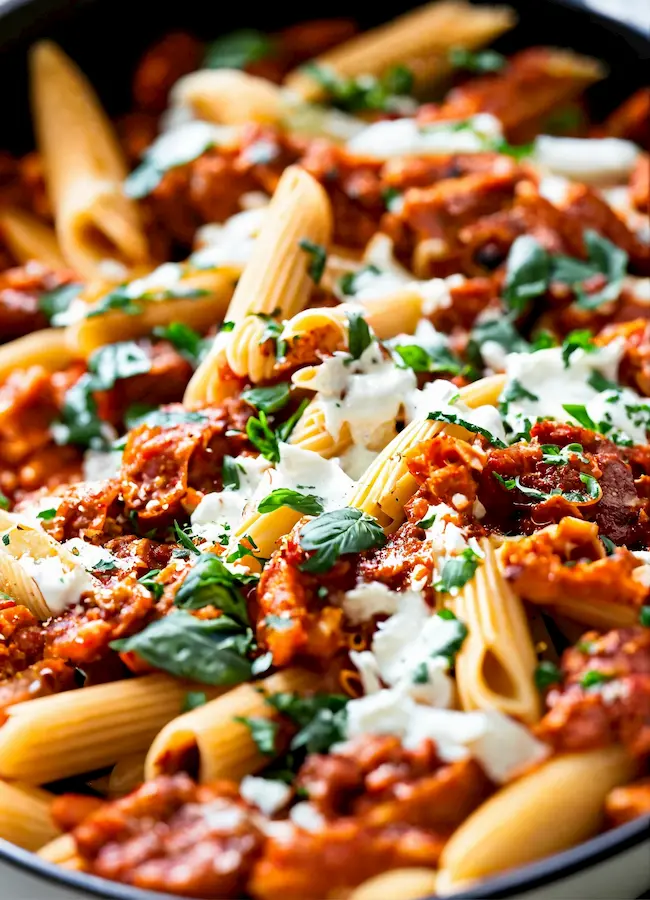 penne arrabiata